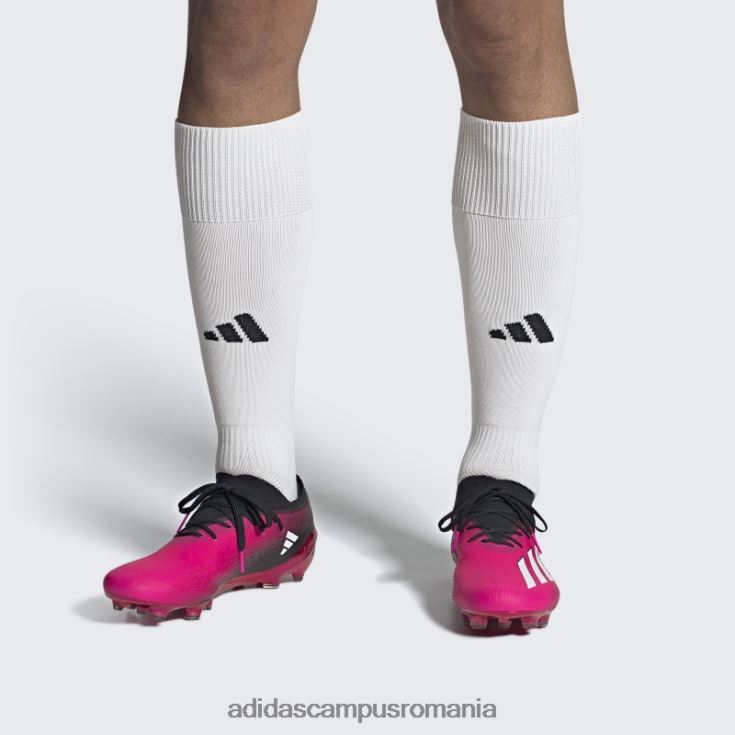 adidas campus romania x speedportal.1 cizme de iarba artificiala roz unisex roz/alb/negru J266N212404