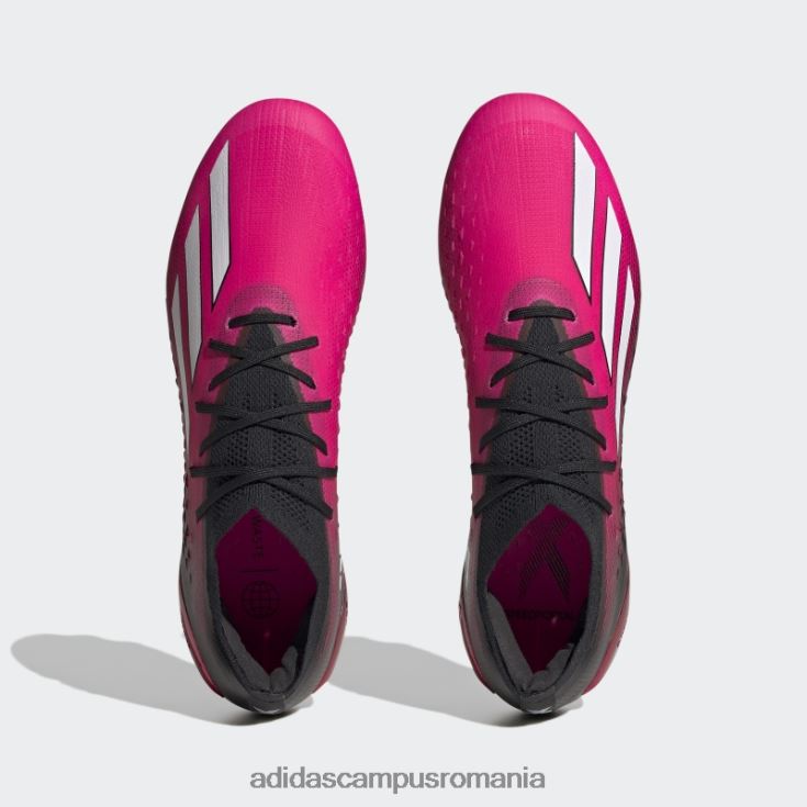 adidas campus romania x speedportal.1 cizme de iarba artificiala roz unisex roz/alb/negru J266N212404