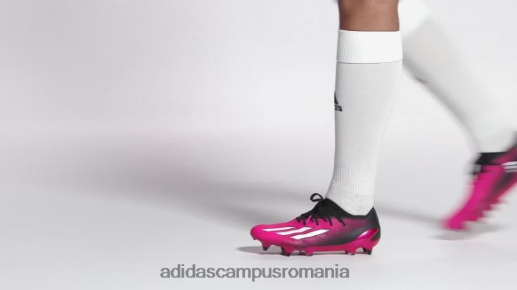 adidas campus romania x speedportal.1 cizme de teren moale roz unisex roz/alb/negru J266N212290