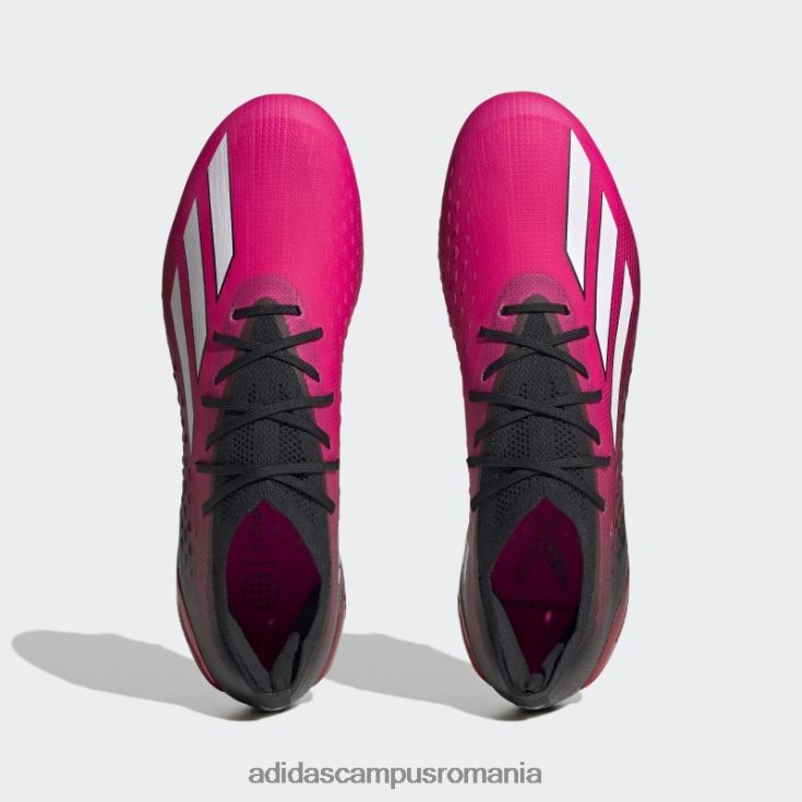 adidas campus romania x speedportal.1 cizme de teren moale roz unisex roz/alb/negru J266N212290