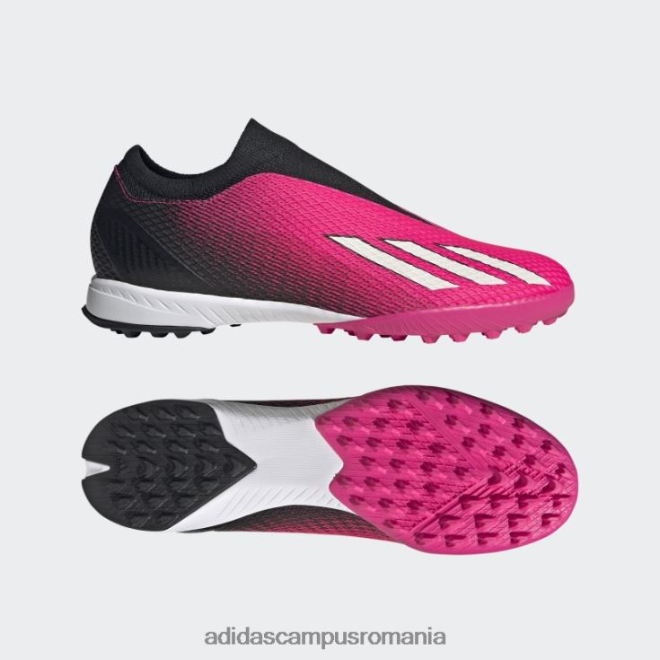 adidas campus romania x speedportal.3 cizme gazon fara siret roz unisex roz/zero metalic/negru J266N212374
