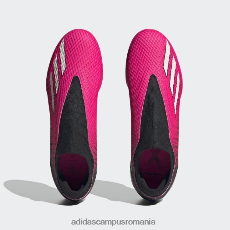 adidas campus romania x speedportal.3 cizme gazon fara siret roz unisex roz/zero metalic/negru J266N212374