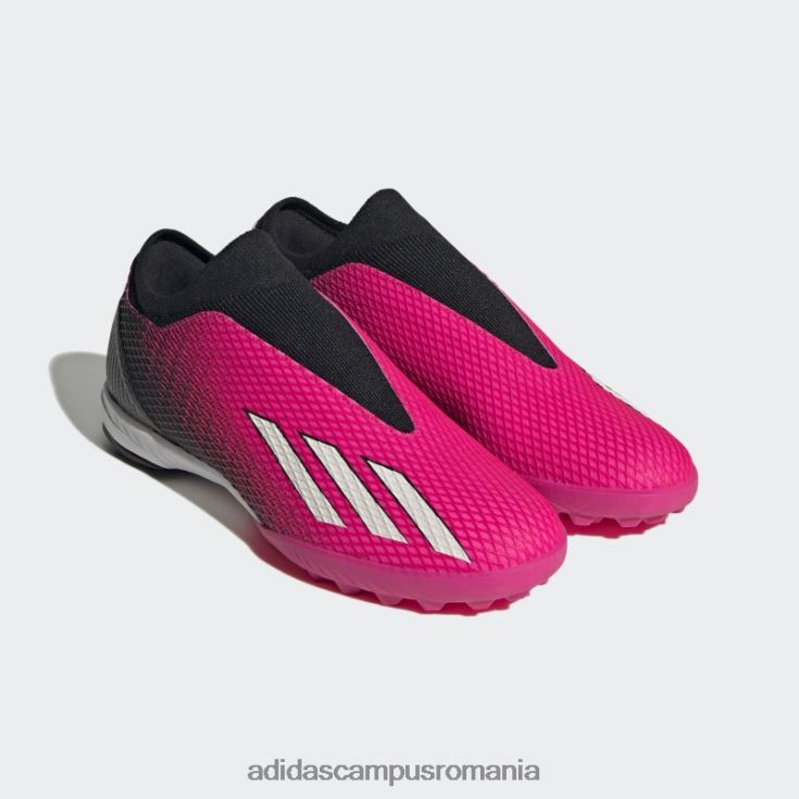 adidas campus romania x speedportal.3 cizme gazon fara siret roz unisex roz/zero metalic/negru J266N212374