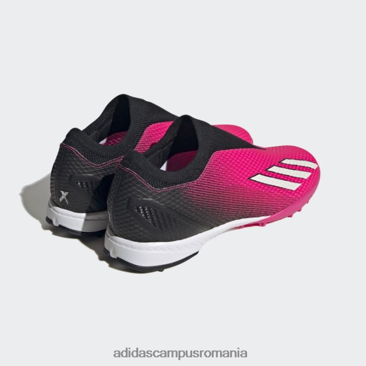 adidas campus romania x speedportal.3 cizme gazon fara siret roz unisex roz/zero metalic/negru J266N212374