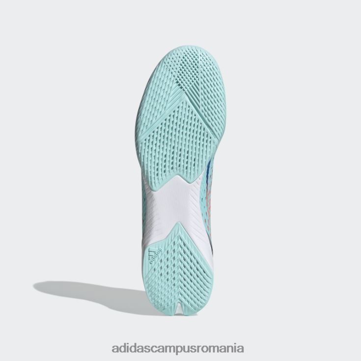 adidas campus romania x speedportal.3 pantofi indoor aqua unisex aqua/albastru/galben J266N25929