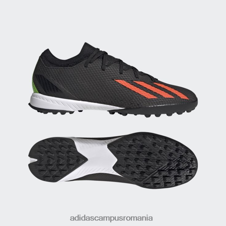 adidas campus romania x speedportal.3 turf pantofi negri adidas unisex negru/rosu/verde J266N24338