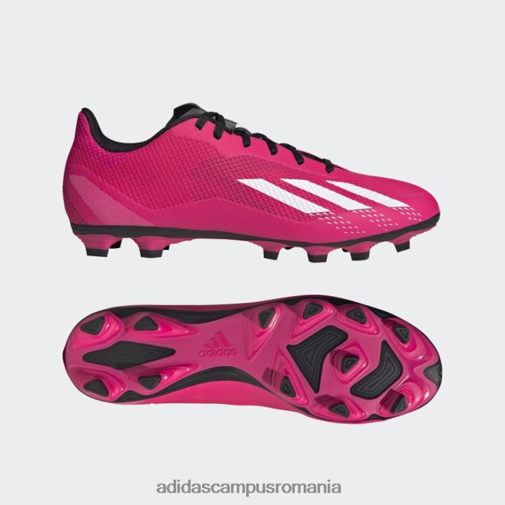 adidas campus romania x speedportal.4 cizme de teren flexibile roz unisex roz/alb/negru J266N2296