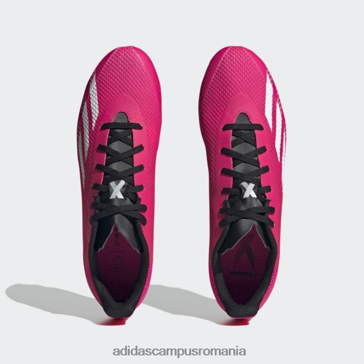 adidas campus romania x speedportal.4 cizme de teren flexibile roz unisex roz/alb/negru J266N2296