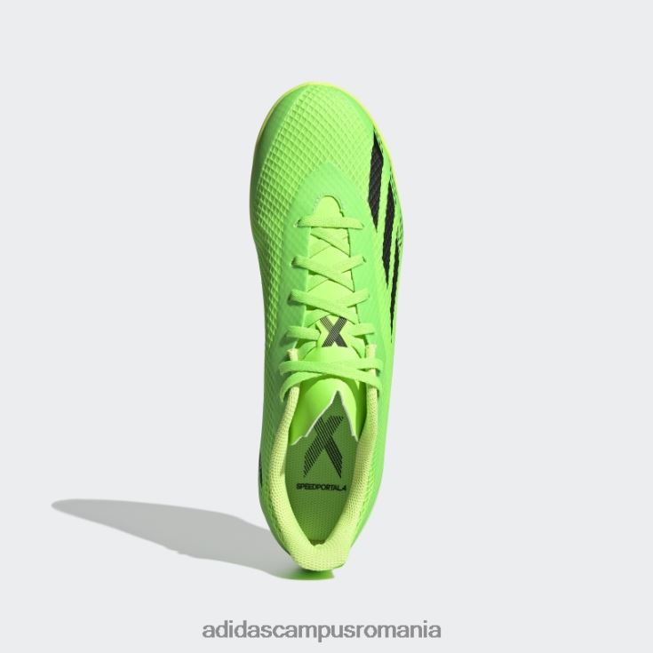 adidas campus romania x speedportal.4 cizme indoor verde adidas unisex verde/negru/galben J266N212930