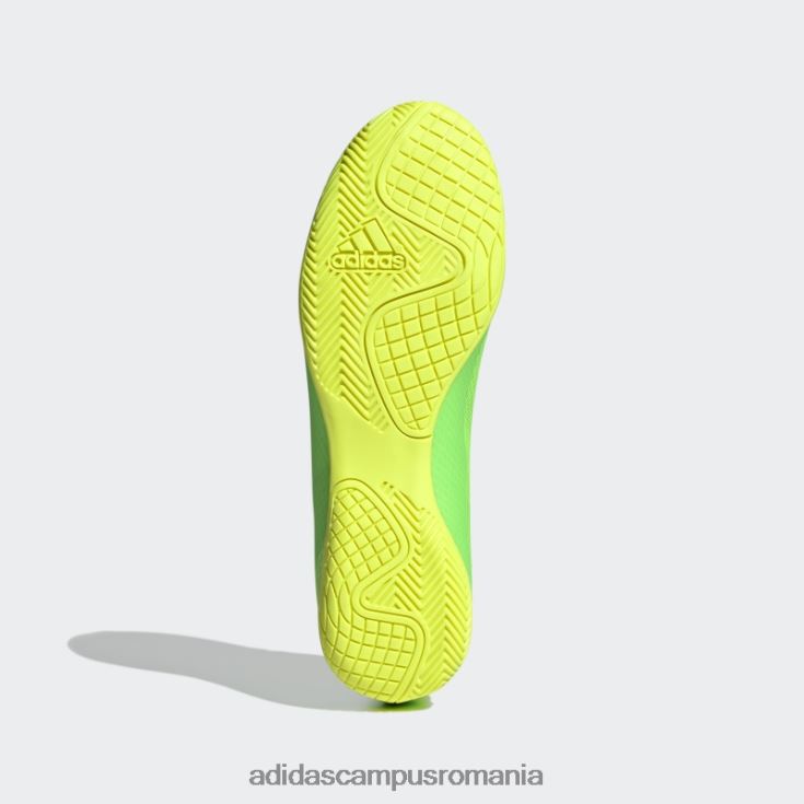 adidas campus romania x speedportal.4 cizme indoor verde adidas unisex verde/negru/galben J266N212930