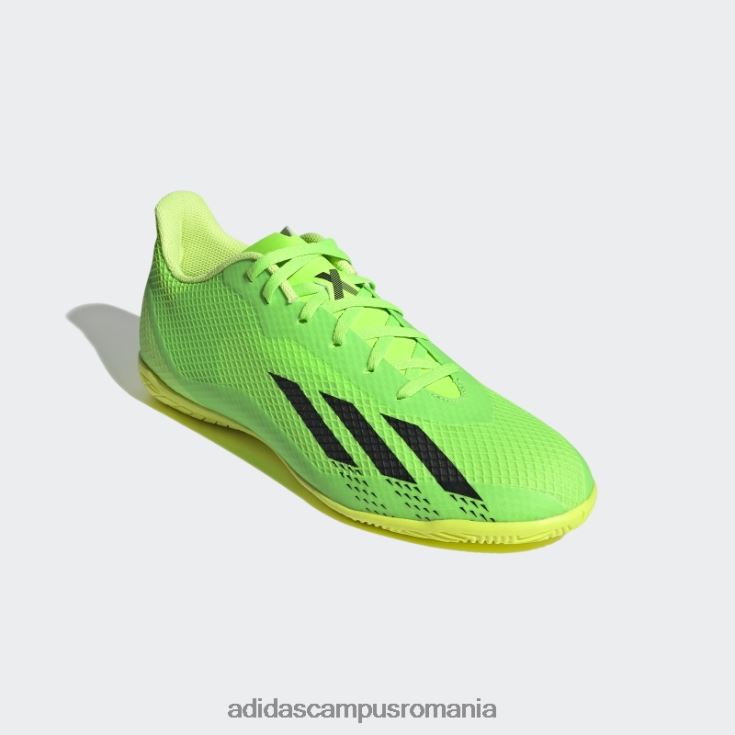 adidas campus romania x speedportal.4 cizme indoor verde adidas unisex verde/negru/galben J266N212930