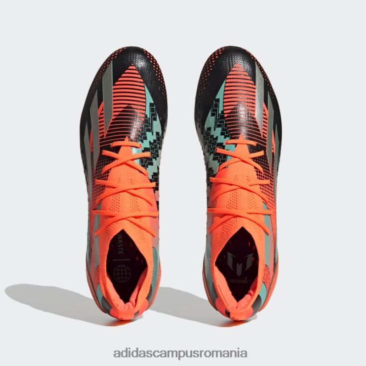 adidas campus romania x speedportal messi.1 crape de teren ferm portocaliu unisex portocaliu/argintiu/negru J266N24651