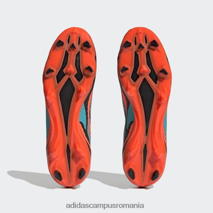 adidas campus romania x speedportal messi.3 crape de teren ferm portocaliu unisex portocaliu/papură cu mentă/negru J266N24604