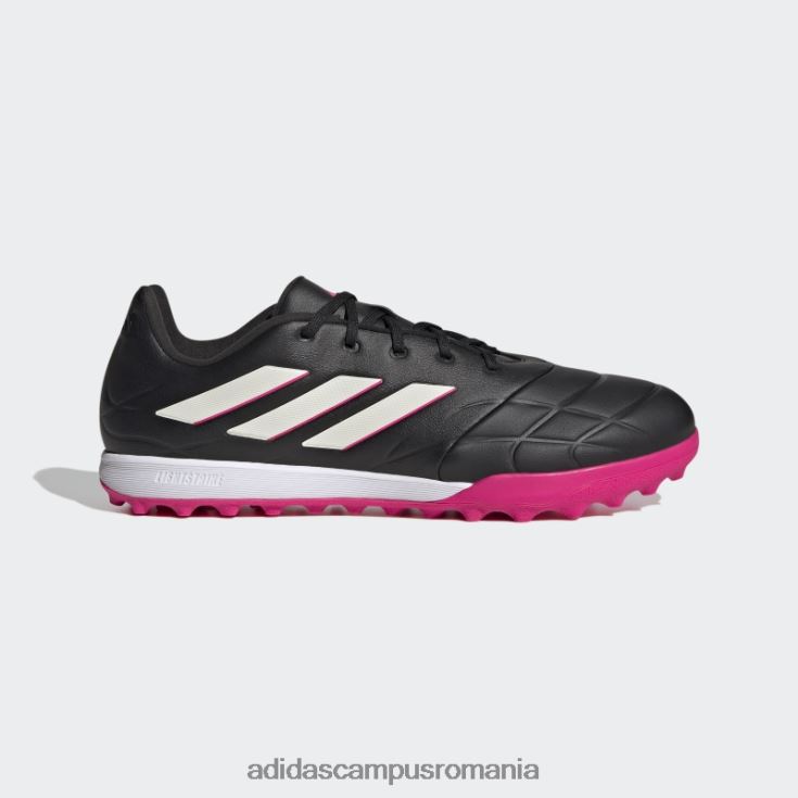 adidas campus romania zero metalic copa pure.3 pantofi gazon unisex negru/zero metalic/roz J266N24690