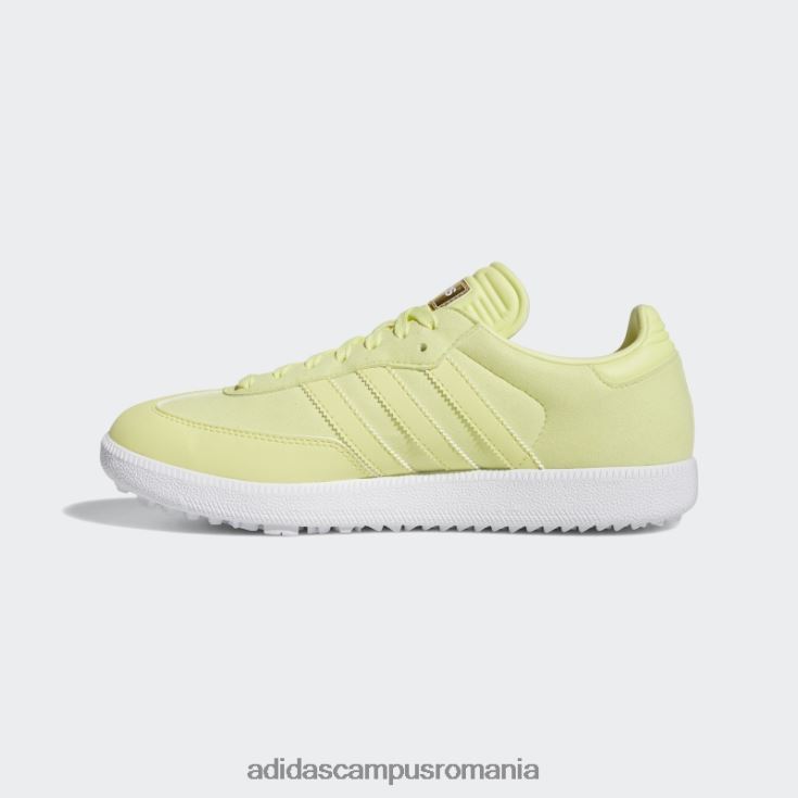 adidas campus romania Ediție specială samba pantofi de golf fără vârfuri galben adidas unisex galben/alb J266N212780