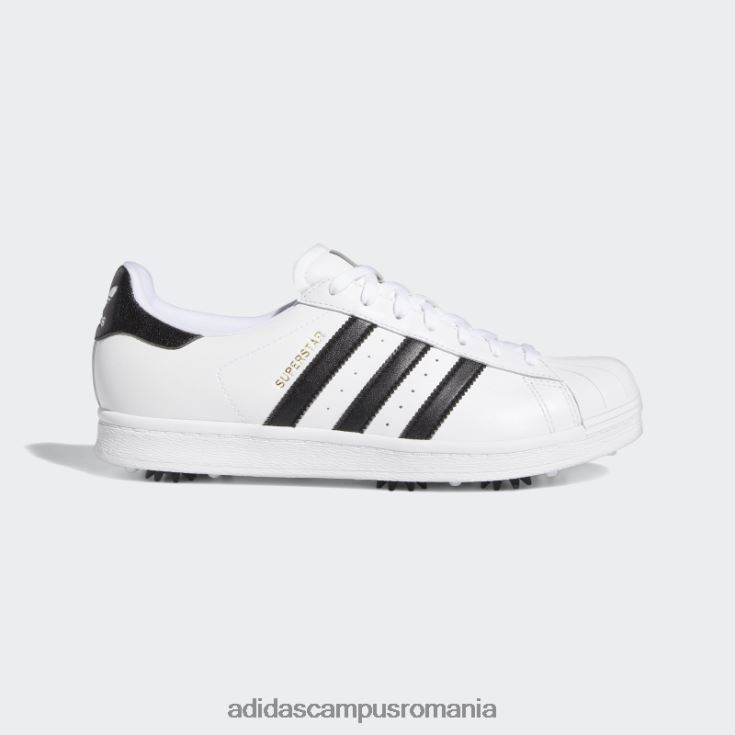 adidas campus romania pantofi albi cu vârfuri de golf superstar unisex alb/negru/auriu metalic J266N212833