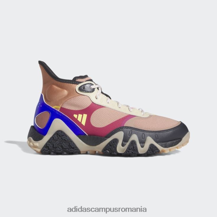 adidas campus romania pantofi de golf clay adicross hi boost unisex argilă/aur/carbon J266N24211