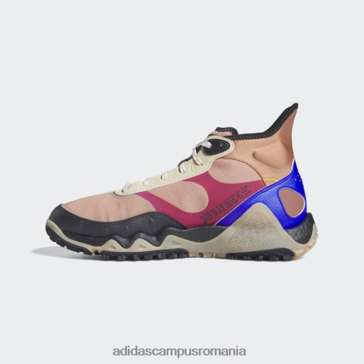 adidas campus romania pantofi de golf clay adicross hi boost unisex argilă/aur/carbon J266N24211