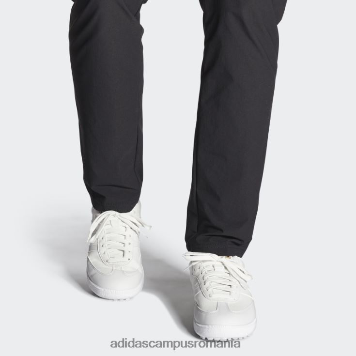 adidas campus romania pantofi de golf samba, ediție specială albă, fără vârfuri unisex alb J266N24511
