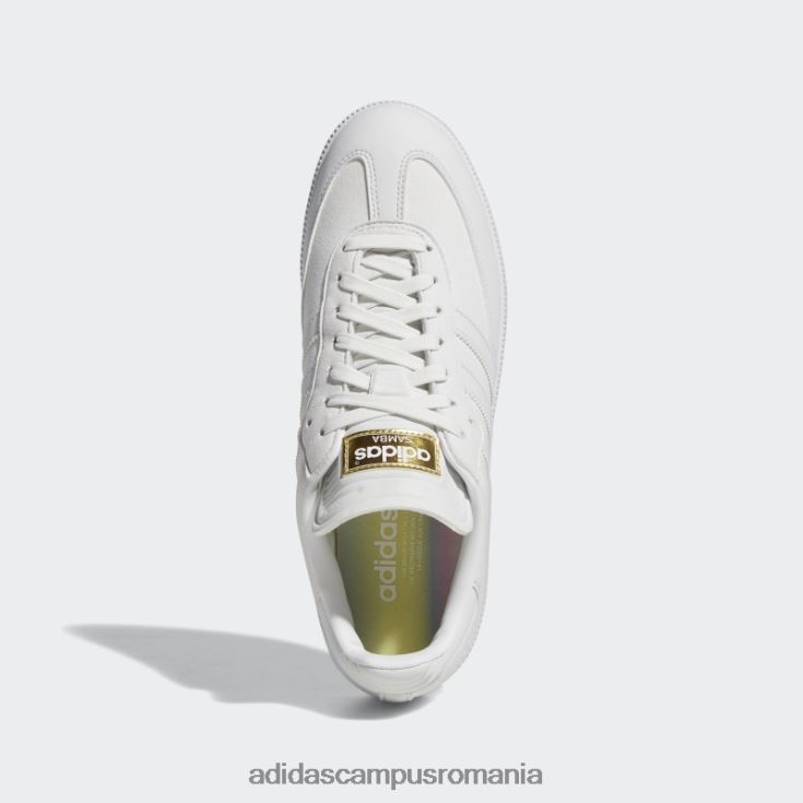adidas campus romania pantofi de golf samba, ediție specială albă, fără vârfuri unisex alb J266N24511