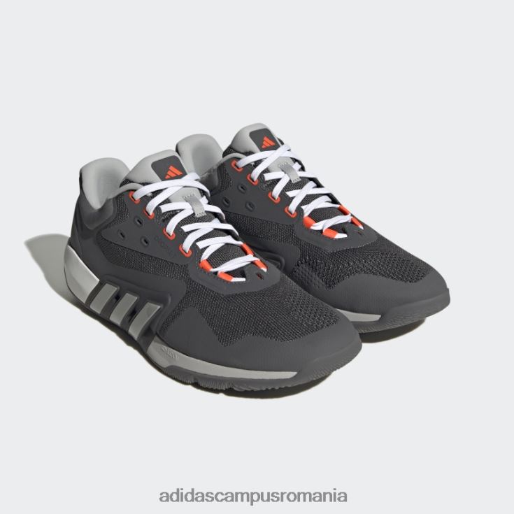 adidas campus romania pantofi antrenori dropset gri unisex gri/alb J266N212812