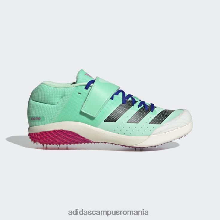 adidas campus romania pantofi adizero javelin mint unisex menta/negru/albastru J266N212781