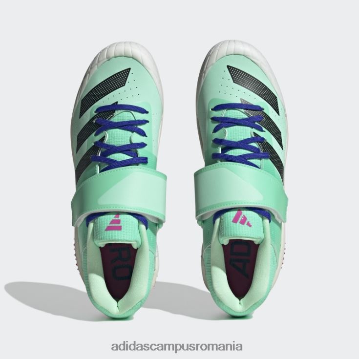 adidas campus romania pantofi adizero javelin mint unisex menta/negru/albastru J266N212781