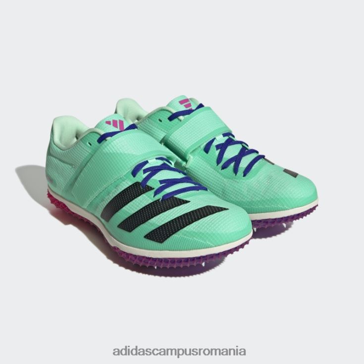 adidas campus romania pantofi de saritura in inaltime adizero menta unisex menta/negru/albastru J266N213057