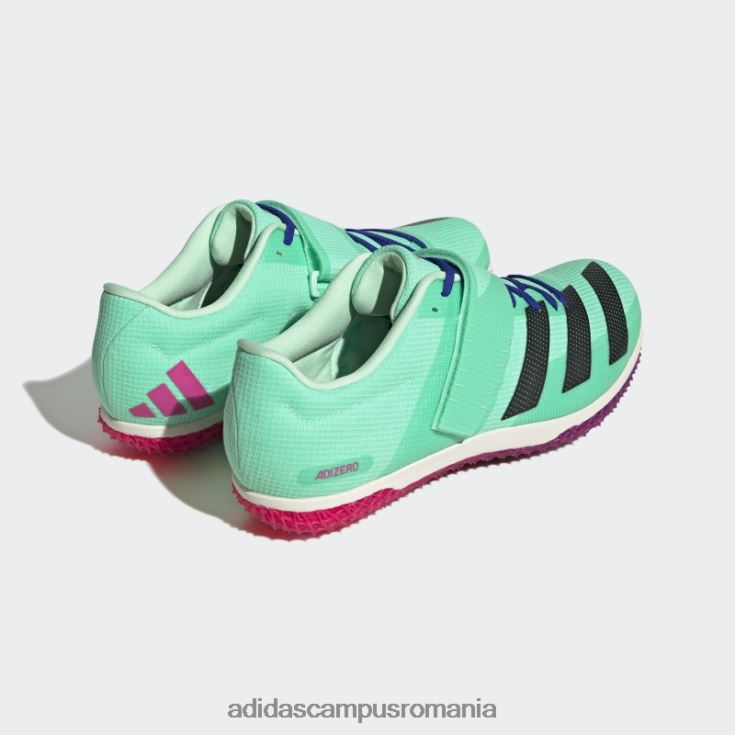 adidas campus romania pantofi de saritura in inaltime adizero menta unisex menta/negru/albastru J266N213057