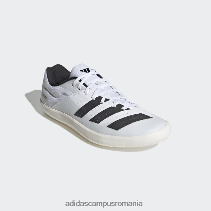 adidas campus romania pantofi throwstar albi unisex alb/metalic/negru J266N212686