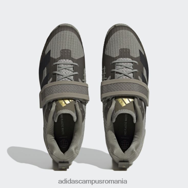 adidas campus romania argintiu pebble adipower haltere 3 pantofi unisex pietriș argintiu/negru/măslin J266N212412