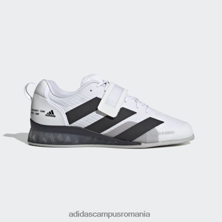 adidas campus romania pantofi de haltere adipower 3 alb unisex alb/negru/gri J266N212254