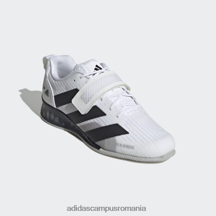 adidas campus romania pantofi de haltere adipower 3 alb unisex alb/negru/gri J266N212254