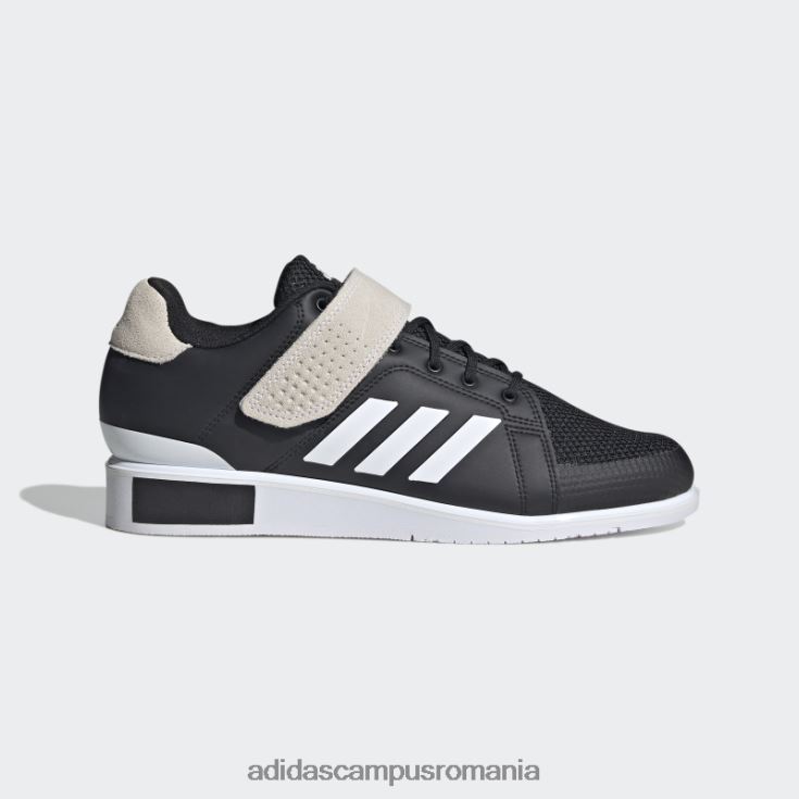 adidas campus romania pantofi de haltere power perfect 3 tokyo negri unisex alb negru J266N212421