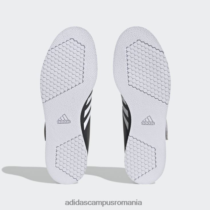 adidas campus romania pantofi de haltere power perfect 3 tokyo negri unisex alb negru J266N212421