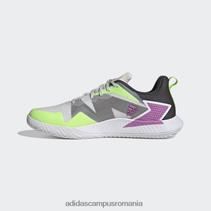 adidas campus romania pantofi de tenis albi de viteză sfidătoare unisex alb/argintiu/carbon J266N213067