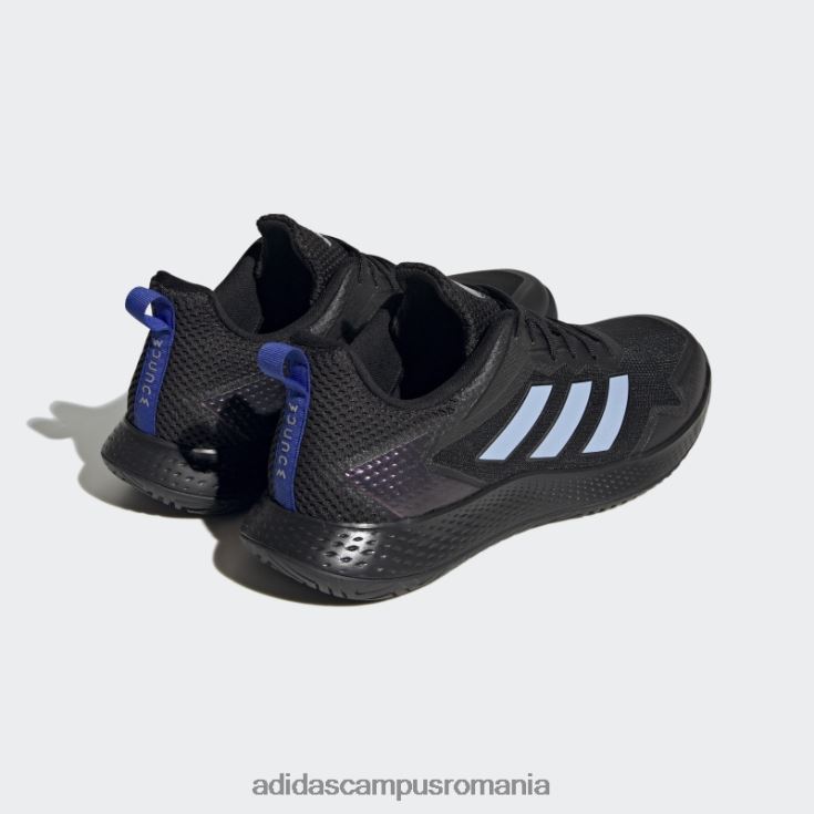adidas campus romania pantofi de tenis de viteză sfidătoare negri adidas unisex zori negru/albastru/fucsia J266N212396