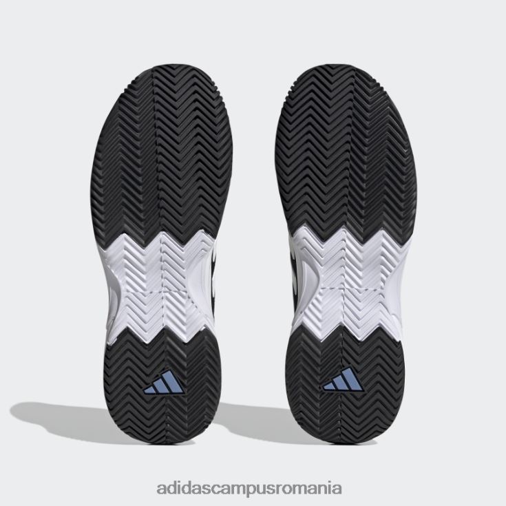 adidas campus romania pantofi de tenis gamecourt 2.0 negri unisex negru/alb/rosu J266N212434