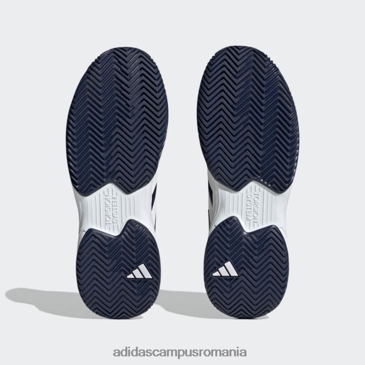 adidas campus romania pantofi tenis courtjam control bleumarin unisex bleumarin/alb J266N212565