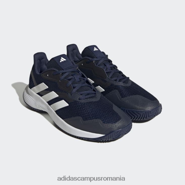 adidas campus romania pantofi tenis courtjam control bleumarin unisex bleumarin/alb J266N212565