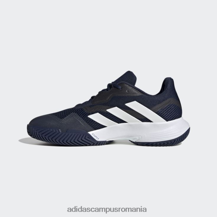 adidas campus romania pantofi tenis courtjam control bleumarin unisex bleumarin/alb J266N212565