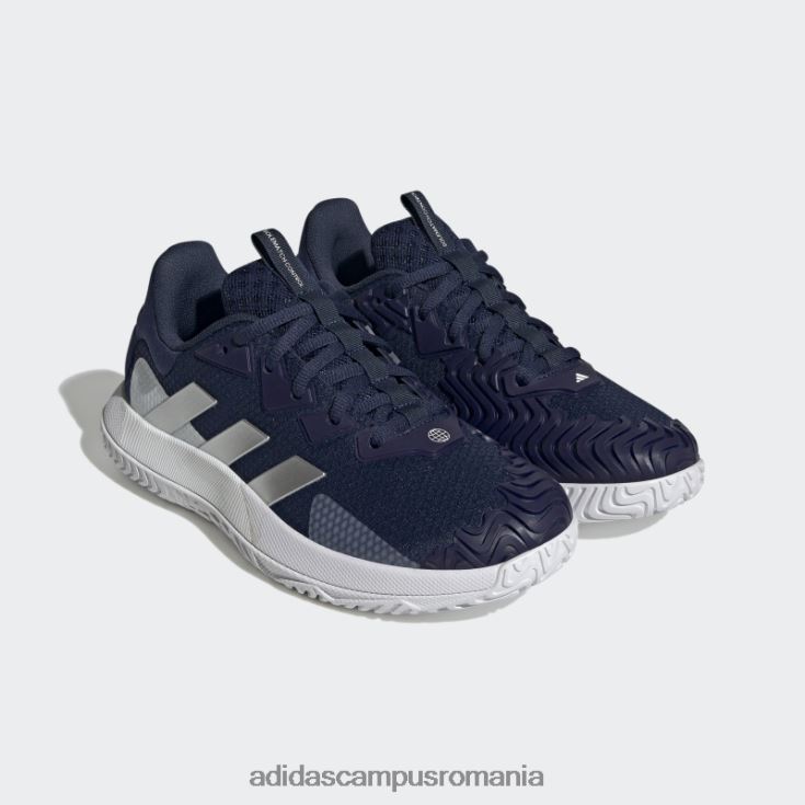adidas campus romania pantofi tenis solematch control bleumarin unisex bleumarin/argintiu/alb J266N212548