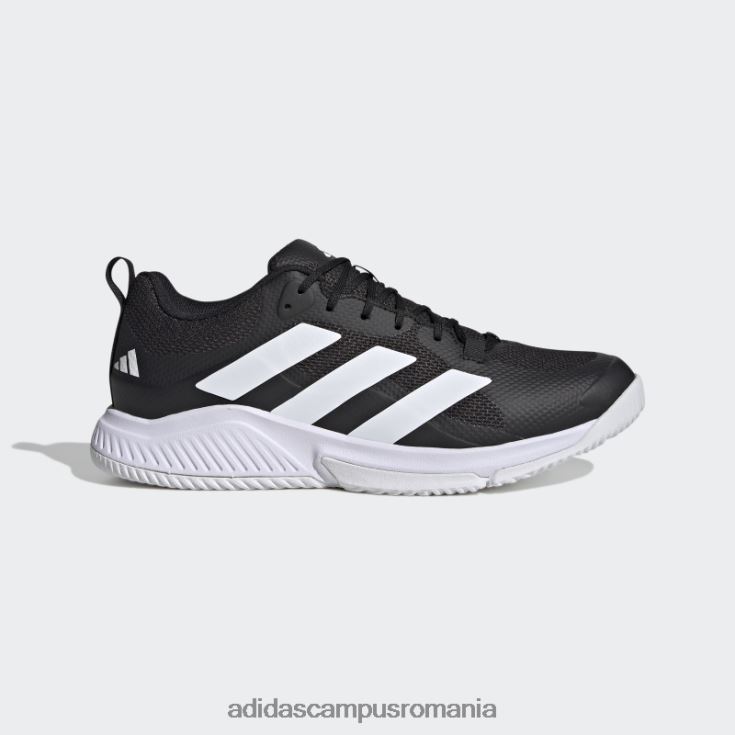 adidas campus romania pantofi adidas negri court team bounce 2.0 unisex alb negru J266N212549