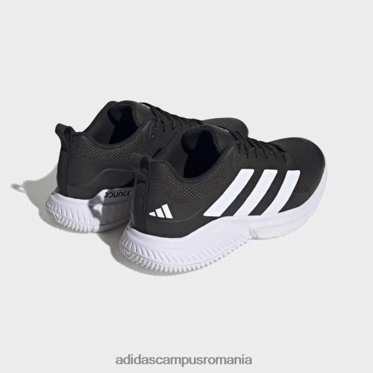 adidas campus romania pantofi adidas negri court team bounce 2.0 unisex alb negru J266N212549