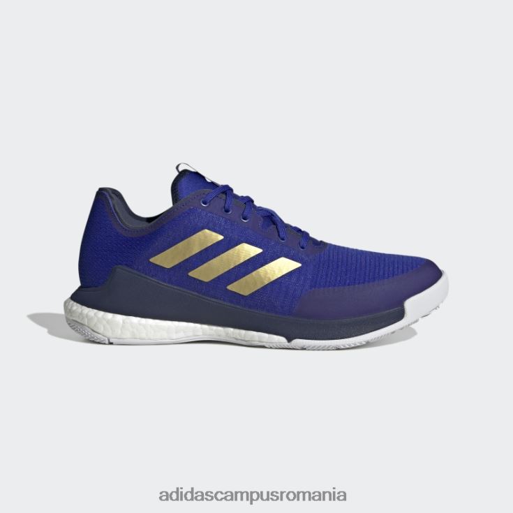 adidas campus romania pantofi crazyflight albastru adidas unisex albastru/auriu mat/albastru marin J266N213056