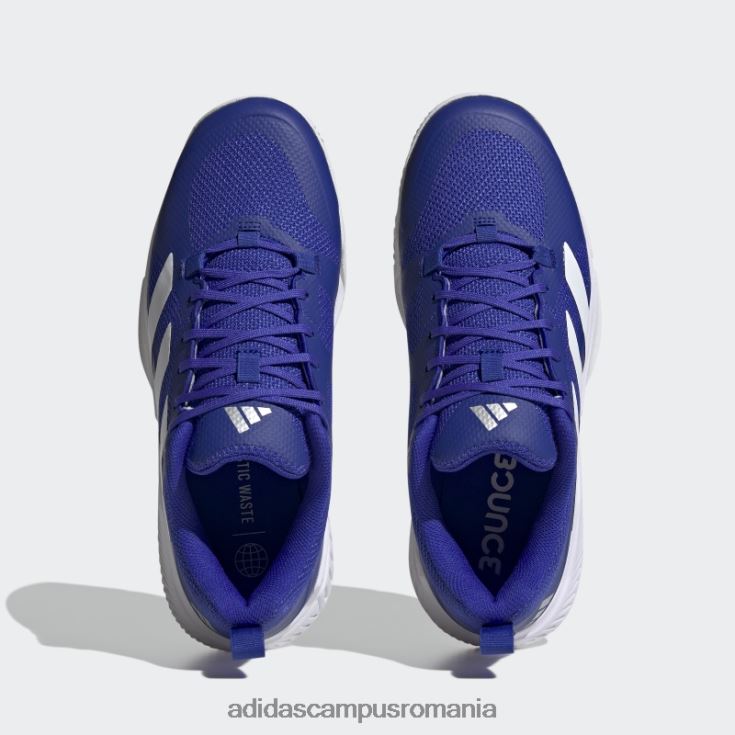 adidas campus romania pantofi pentru echipa de teren albastru bounce 2.0 unisex albastru/alb/argintiu J266N212784