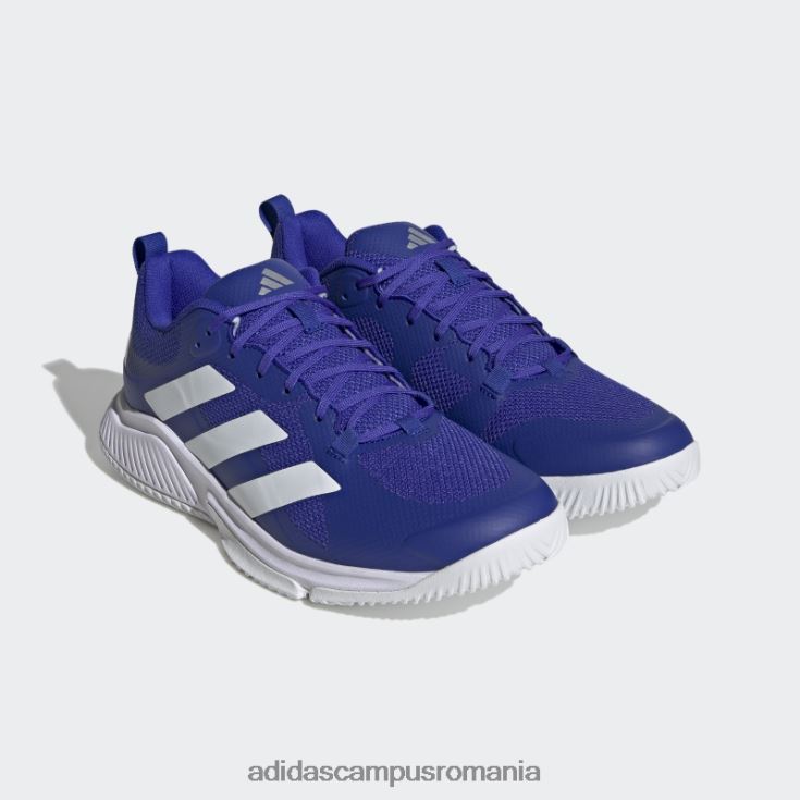 adidas campus romania pantofi pentru echipa de teren albastru bounce 2.0 unisex albastru/alb/argintiu J266N212784